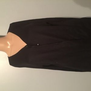 Sag Harbor Women's Small Button Front Long Sleeve